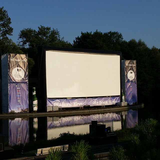 Open Air Kino an der Seebühne im Westfalenpark. #eoft